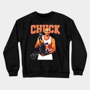 Charles Barkley The Chuck Basketball Legend Signature Vintage Retro 80s 90s Bootleg Rap Style Crewneck Sweatshirt